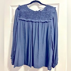 Women’s XL Navy Blue Blouse